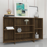 Thumbnail for Sideboard Braun Eichen-Optik 120x30x75 cm Holzwerkstoff