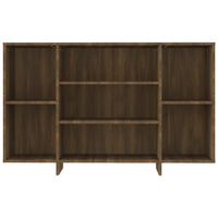 Thumbnail for Sideboard Braun Eichen-Optik 120x30x75 cm Holzwerkstoff
