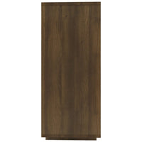 Thumbnail for Sideboard Braun Eichen-Optik 120x30x75 cm Holzwerkstoff