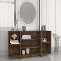 Thumbnail for Sideboard Braun Eichen-Optik 120x30x75 cm Holzwerkstoff