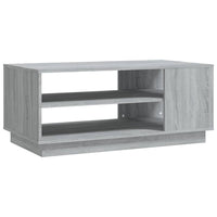 Thumbnail for Couchtisch Grau Sonoma 102x55x43 cm Holzwerkstoff