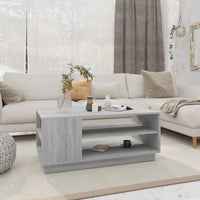 Thumbnail for Couchtisch Grau Sonoma 102x55x43 cm Holzwerkstoff