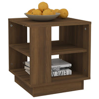 Thumbnail for Couchtisch Braun Eichen-Optik 40x40x43 cm Holzwerkstoff