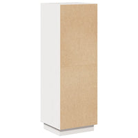 Thumbnail for Highboard Weiß 37x34x110 cm Massivholz Kiefer