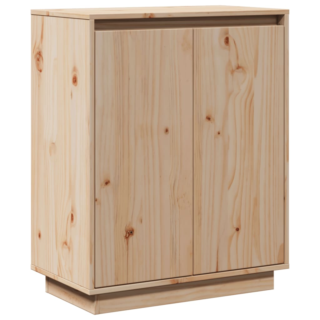 Sideboard 60x34x75 cm Massivholz Kiefer