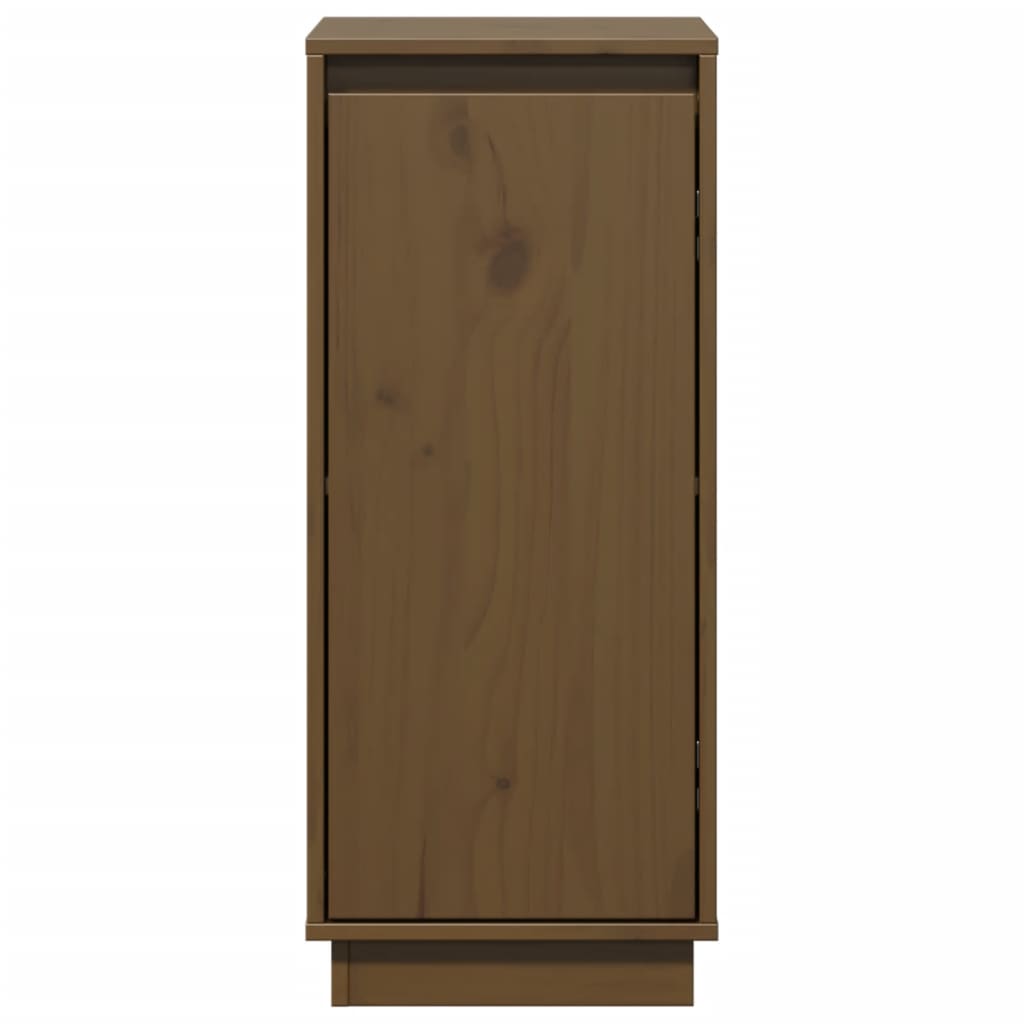 Sideboard Honigbraun 31,5x34x75 cm Massivholz Kiefer