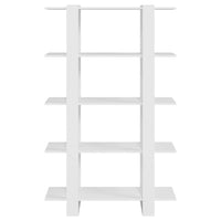 Thumbnail for Bücherregal/Raumteiler Weiß 100×30×160 cm