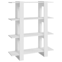 Thumbnail for Bücherregal/Raumteiler Weiß 100x30x123,5 cm