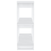 Thumbnail for Bücherregal/Raumteiler Weiß 80x30x87 cm