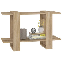 Thumbnail for Bücherregal/Raumteiler Sonoma-Eiche 80x30x51 cm