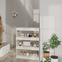 Thumbnail for Bücherregal/Raumteiler Betongrau 80x30x103 cm Holzwerkstoff