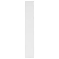 Thumbnail for Bücherregal/Raumteiler Weiß 80x30x198 cm Holzwerkstoff