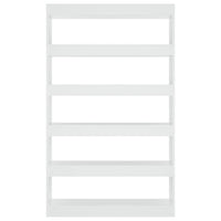 Thumbnail for Bücherregal/Raumteiler Weiß 100x30x166 cm