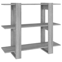 Thumbnail for Bücherregal/Raumteiler Grau Sonoma 100x30x87 cm