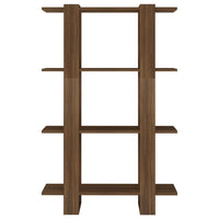 Thumbnail for Bücherregal/Raumteiler Braun Eichen-Optik 80x30x123,5 cm