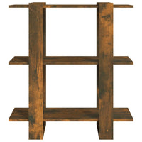 Thumbnail for Bücherregal/Raumteiler Räuchereiche 80x30x87 cm