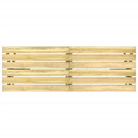 Thumbnail for Gartentisch 220x73x70 cm Kiefernholz Imprägniert