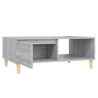 Thumbnail for Couchtisch Grau Sonoma 90x60x35 cm Holzwerkstoff