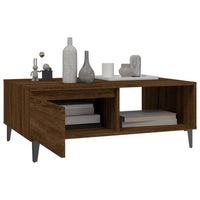 Thumbnail for Couchtisch Braun Eichen-Optik 90x60x35 cm Holzwerkstoff