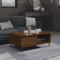Thumbnail for Couchtisch Braun Eichen-Optik 90x60x35 cm Holzwerkstoff