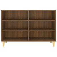 Thumbnail for Sideboard Braun Eichen-Optik 103,5x35x70 cm Holzwerkstoff