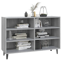 Thumbnail for Sideboard Grau Sonoma 103,5x35x70 cm Holzwerkstoff