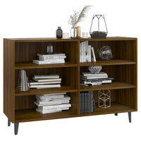 Thumbnail for Sideboard Braun Eichen-Optik 103,5x35x70 cm Holzwerkstoff