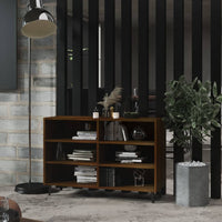 Thumbnail for Sideboard Braun Eichen-Optik 103,5x35x70 cm Holzwerkstoff