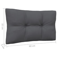 Thumbnail for 3-Sitzer-Gartensofa mit Anthrazit Kissen Massivholz Kiefer