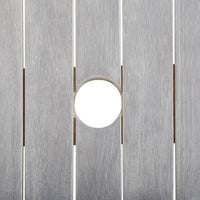 Thumbnail for Gartentisch Grau 200x100x75 cm Massivholz Akazie