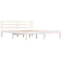 Thumbnail for Massivholzbett Kiefer 150x200 cm Weiß
