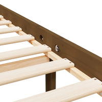 Thumbnail for Seniorenbett Honigbraun 135x190 cm Massivholz Kiefer