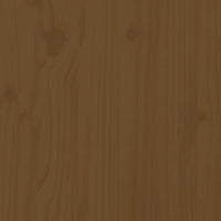 Thumbnail for Seniorenbett Honigbraun 135x190 cm Massivholz Kiefer