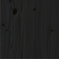 Thumbnail for Massivholzbett Schwarz Kiefer 90x200 cm