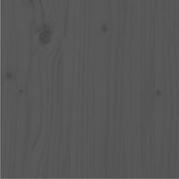 Thumbnail for Massivholzbett Grau Kiefer 140x200 cm