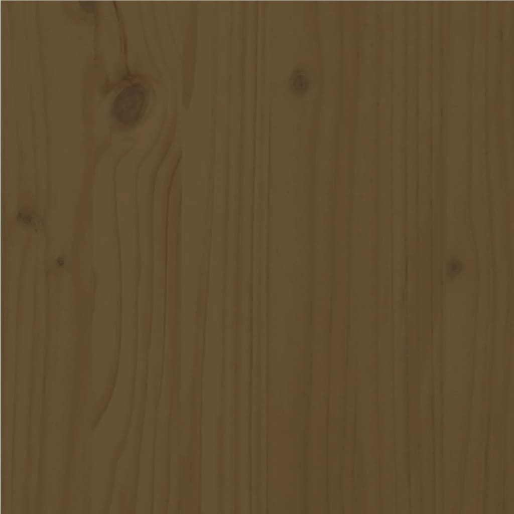 Massivholzbett Honigbraun Kiefer 140x200 cm