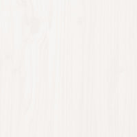 Thumbnail for Massivholzbett Weiß 180x200 cm