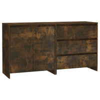 Thumbnail for 2-tlg. Sideboard Räuchereiche Holzwerkstoff