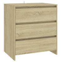 Thumbnail for 3-tlg. Sideboard Sonoma-Eiche Holzwerkstoff