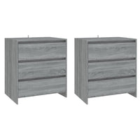Thumbnail for 3-tlg. Sideboard Grau Sonoma Holzwerkstoff