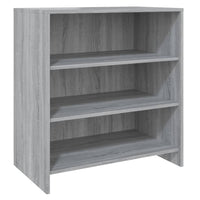 Thumbnail for 2-tlg. Sideboard Grau Sonoma Holzwerkstoff