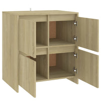 Thumbnail for Sideboards 2 Stk. Sonoma-Eiche 70x41x75 cm Holzwerkstoff