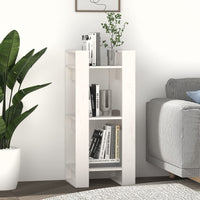 Thumbnail for Bücherregal/Raumteiler Weiß 41x35x91 cm Massivholz Kiefer