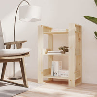 Thumbnail for Bücherregal/Raumteiler 60x35x91 cm Massivholz Kiefer