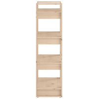 Thumbnail for Bücherregal/Raumteiler 60x35x125 cm Massivholz