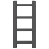 Thumbnail for Bücherregal/Raumteiler Grau 60x35x125 cm Massivholz