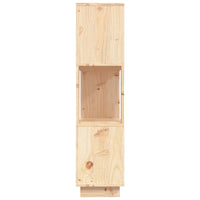 Thumbnail for Bücherregal/Raumteiler 80x25x101 cm Massivholz Kiefer
