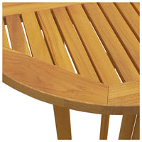 Thumbnail for Bartisch Klappbar 90x65x105 cm Massivholz Teak