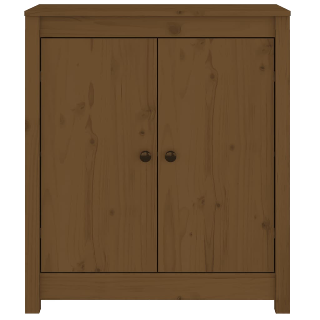 Sideboard Honigbraun 70x35x80 cm Massivholz Kiefer