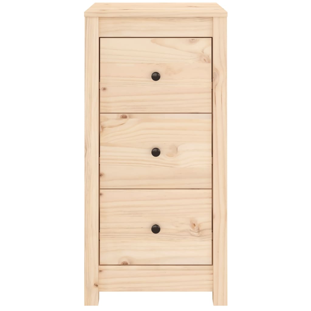Sideboard 40x35x80 cm Massivholz Kiefer